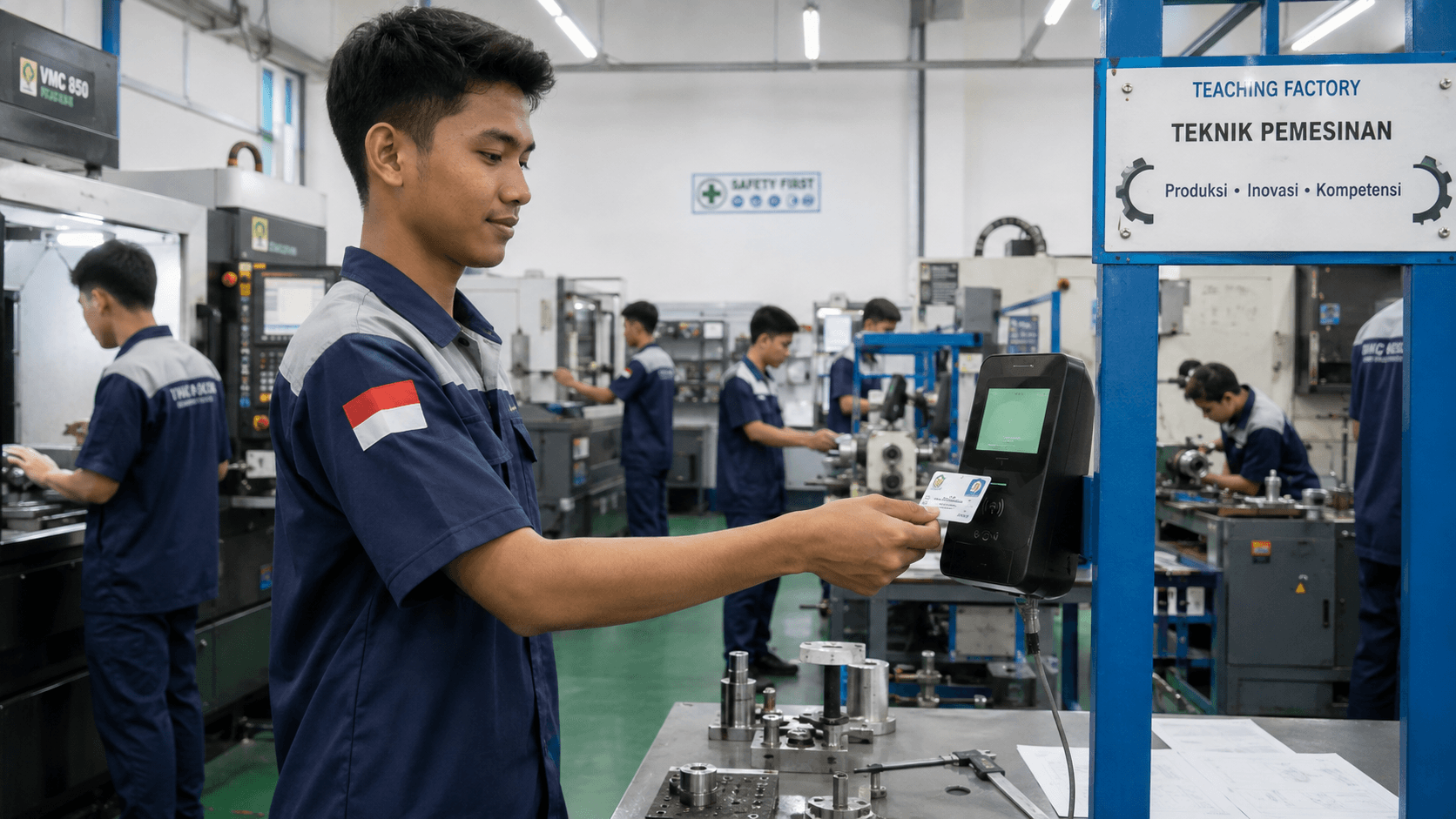 Digitalisasi SMK: Kartu Multifungsi untuk Praktik, Unit Produksi & Teaching Factory