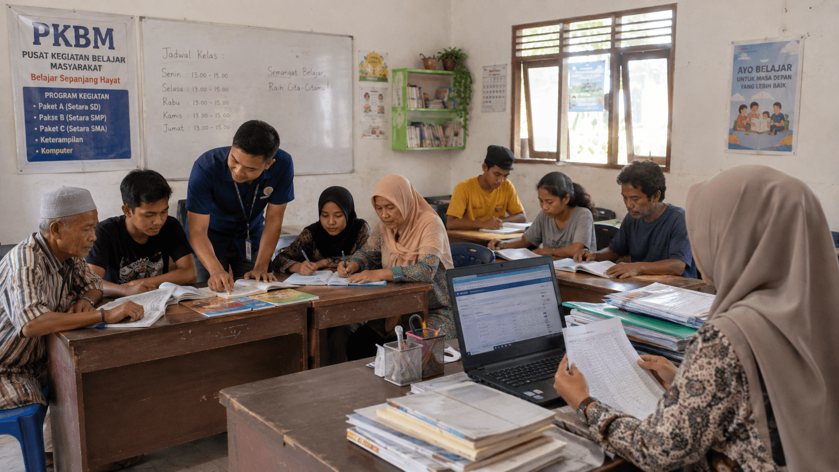 Manajemen Digital untuk PKBM & Pendidikan Kesetaraan (Paket A/B/C)