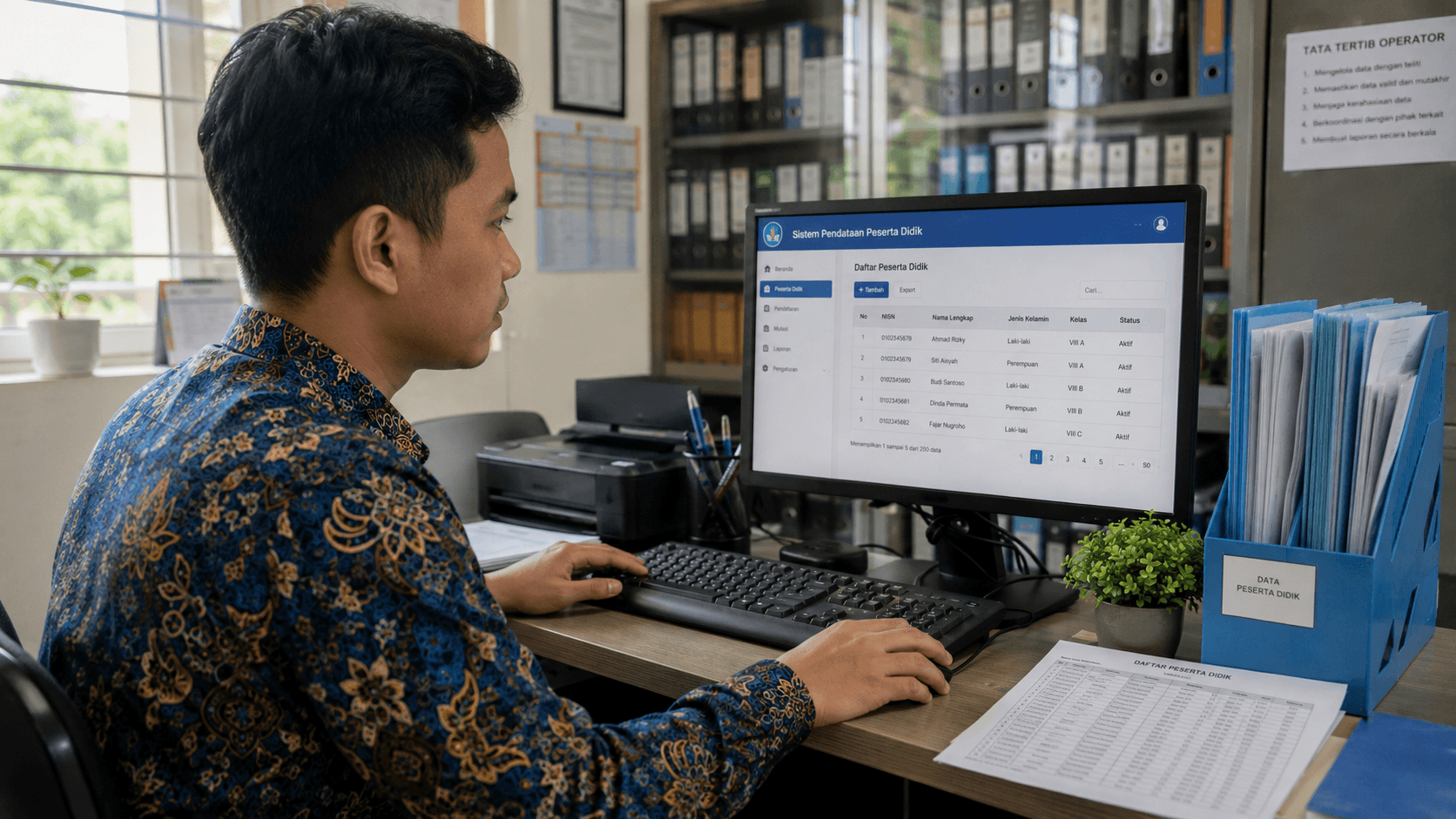Manajemen Data Siswa di Sekolah Negeri: Dari Dapodik ke Sistem Informasi Terintegrasi