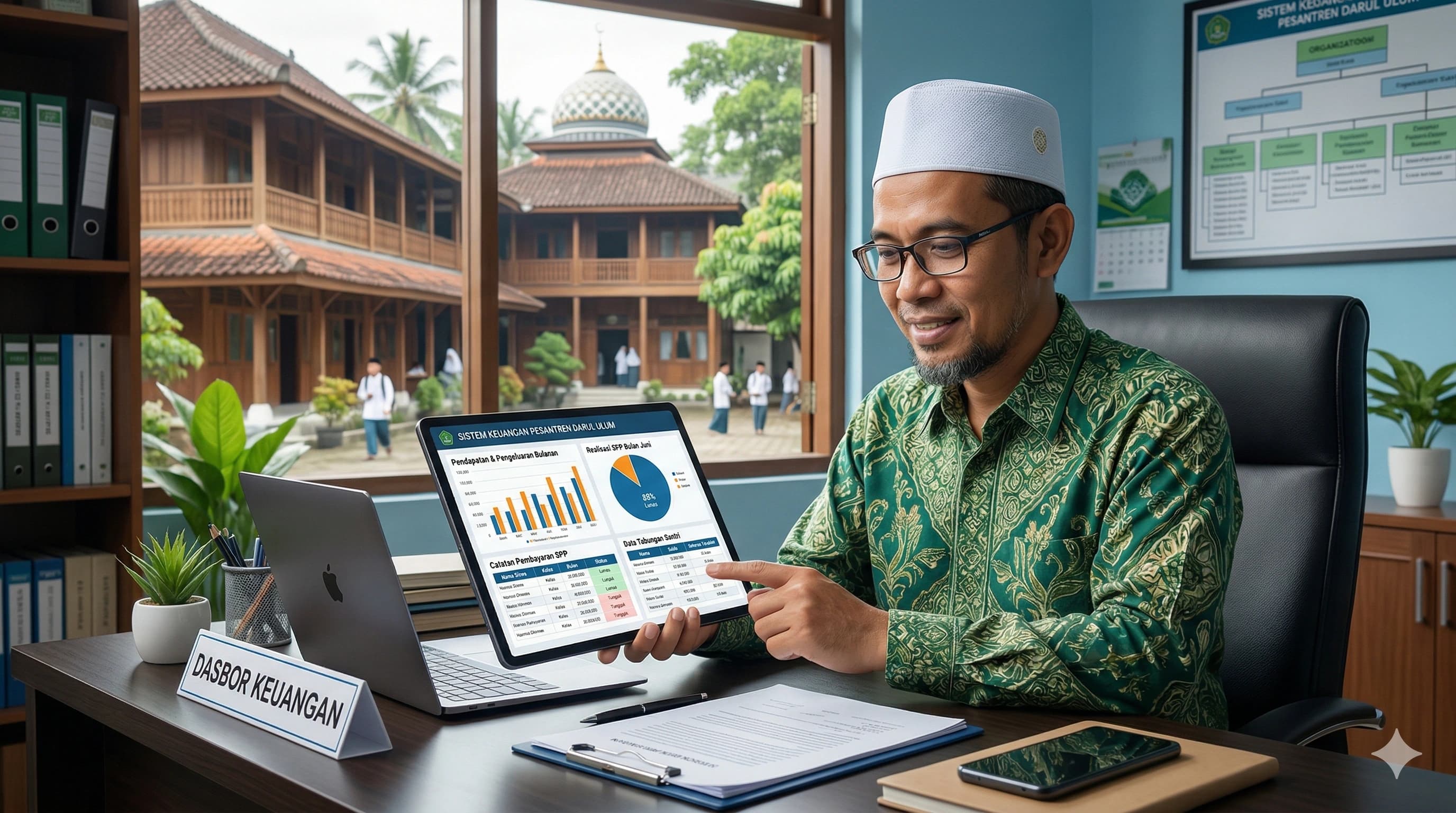 Sistem keuangan pesantren terintegrasi
