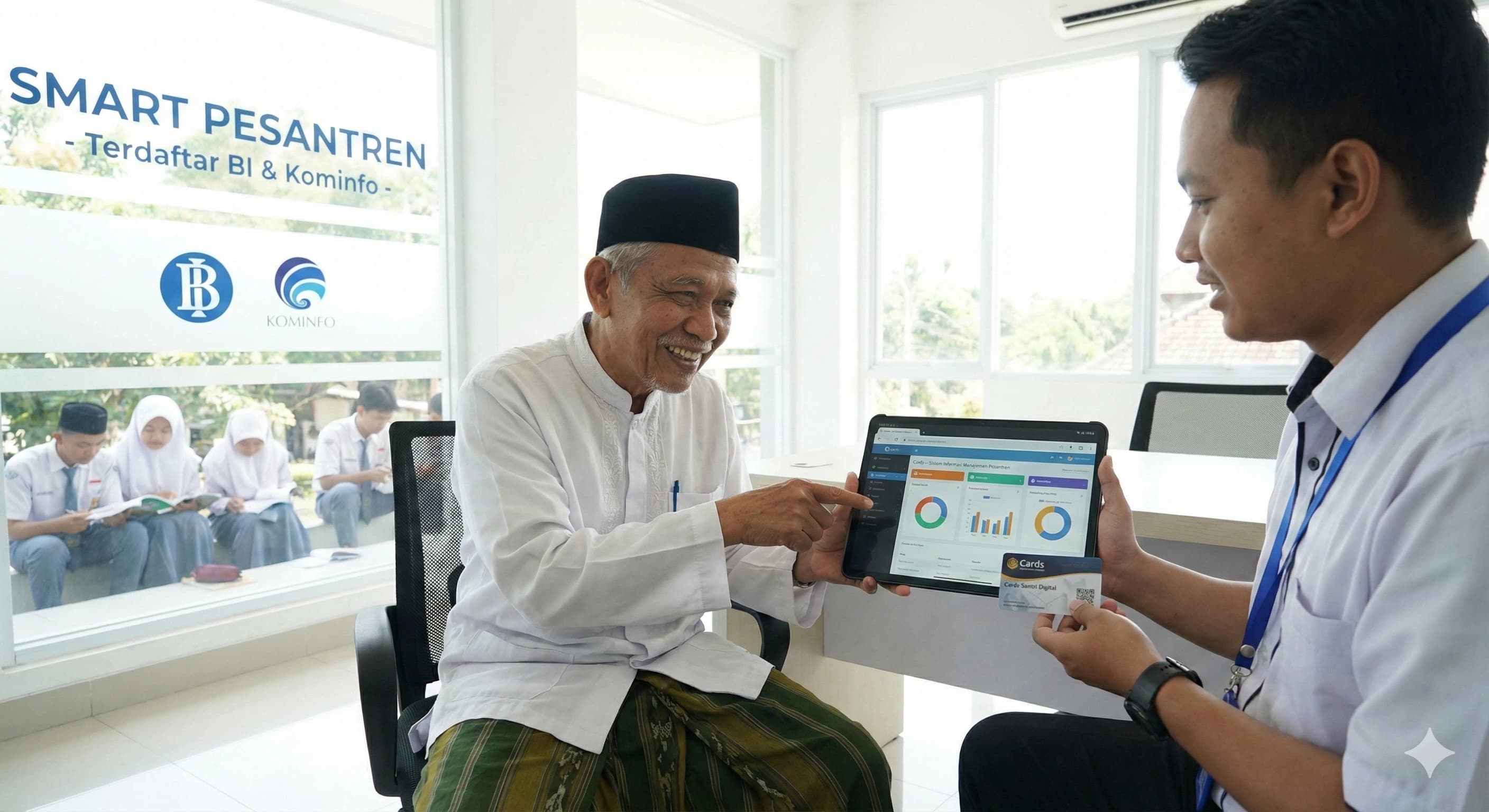 Sistem Informasi Manajemen Pesantren berbasis web, terintegrasi