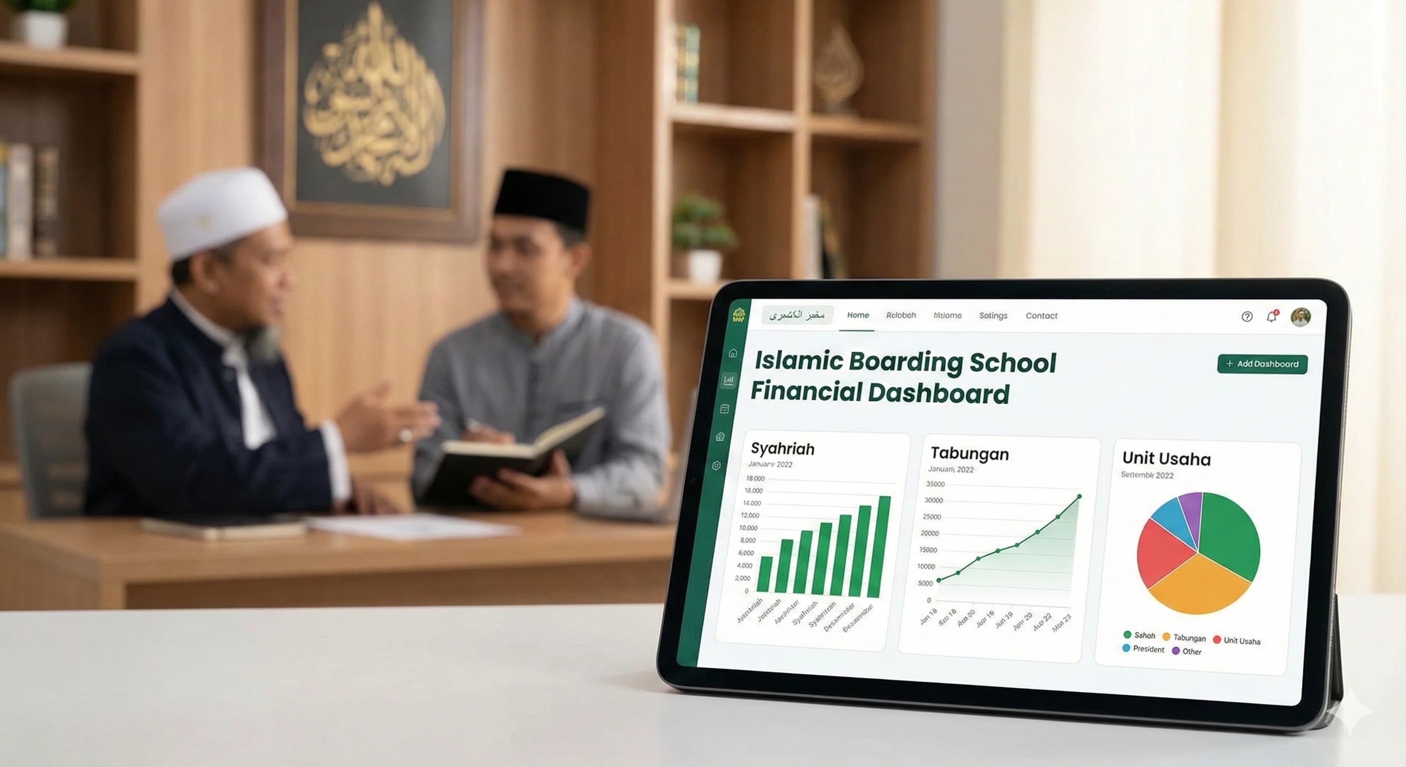 Sistem keuangan pesantren digital