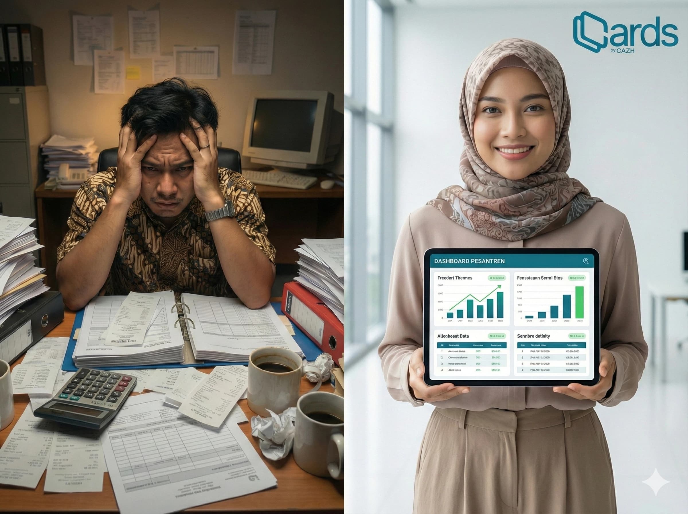 gambar sistem keuangan pesantren